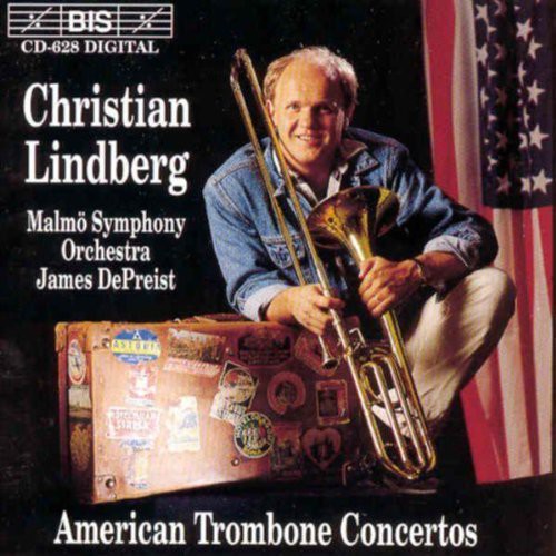 Christian Lindberg: American Trombone Concertos - COMPACT DISCS