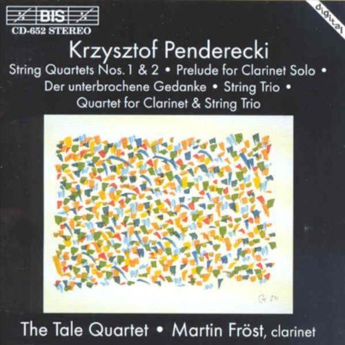 K. Penderecki: Chamber Music - COMPACT DISCS