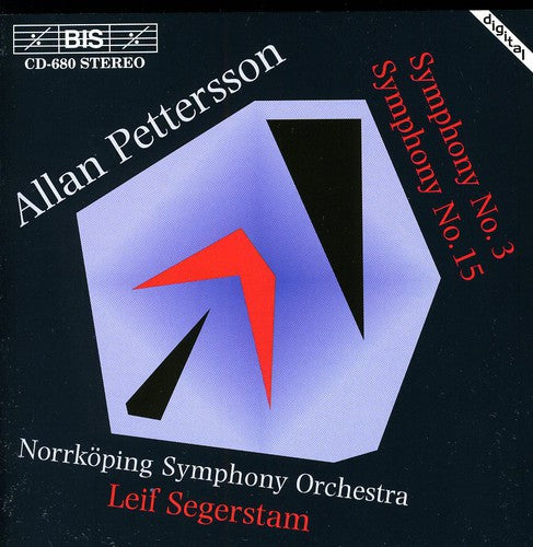 Norrk ping Symphony Orchestra: Symphony 3 / Symphony 15 - COMPACT DISCS
