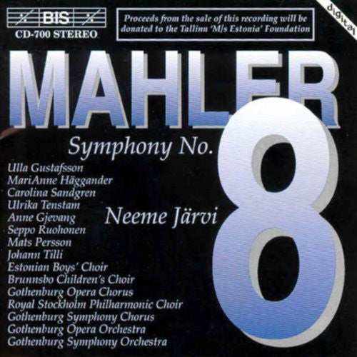 Neeme Järvi: Symphony 8 - COMPACT DISCS