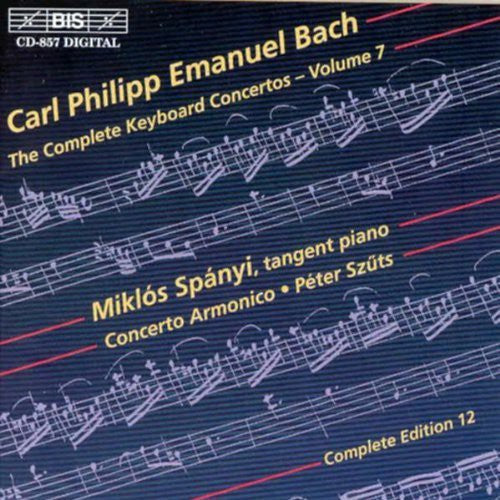 C.P.E. Bach: Complete Keyboard Concertos 7 - COMPACT DISCS