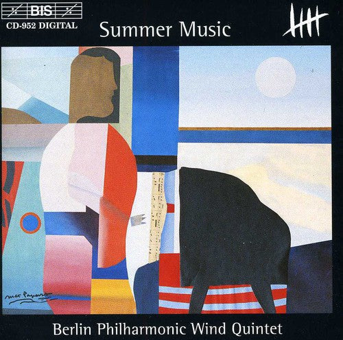 Berlin Philharmonic Wind Quintet: Summer Music Op.31 / Carter: Woodwind Qntet / Etc - COMPACT DISCS