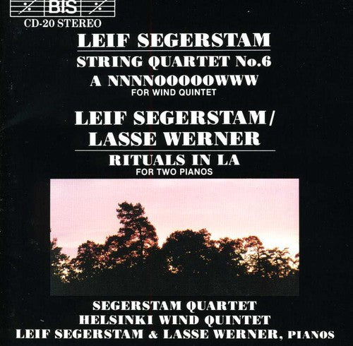 Leif Segerstam: String Quartet 6 / Rituals for 2 Pianos - COMPACT DISCS