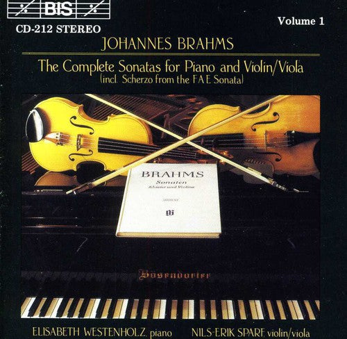J. Brahms: Violin Sonatas - COMPACT DISCS