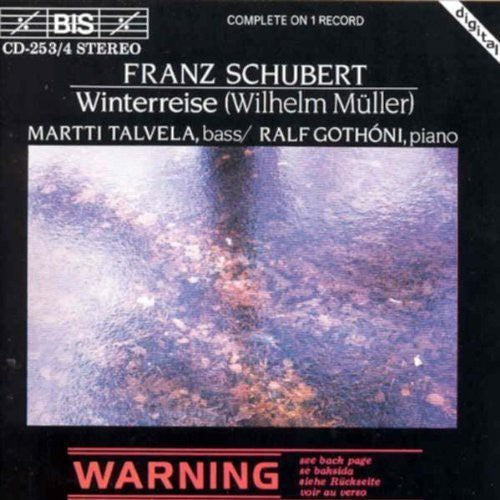 Martti Talvela: Winterreise - COMPACT DISCS