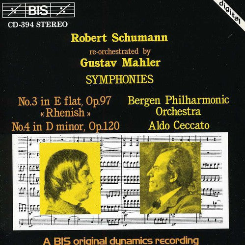 R. Schumann: Symphonies 3 & 4 - COMPACT DISCS