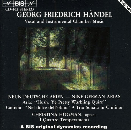 George Frideric Handel: 9 German Arias / Nel Dolce Dell'oblio - COMPACT DISCS