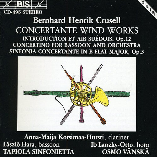 Ib Lanzky-Otto: Introduction & Swedish Air for Clarinet & Orch - COMPACT DISCS