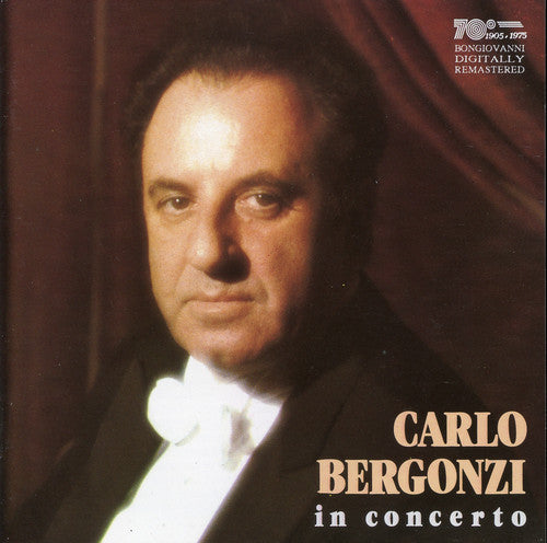 Carlo Bergonzi: Opera Arias 1 - COMPACT DISCS
