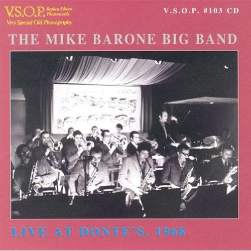 Mike Barone: Live at Donte's 1968 - COMPACT DISCS