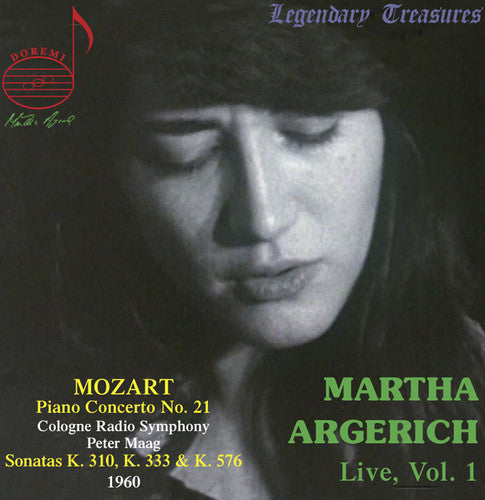 Mozart, W.a. / Argerich / Maag: Martha Argerich 1 - COMPACT DISCS