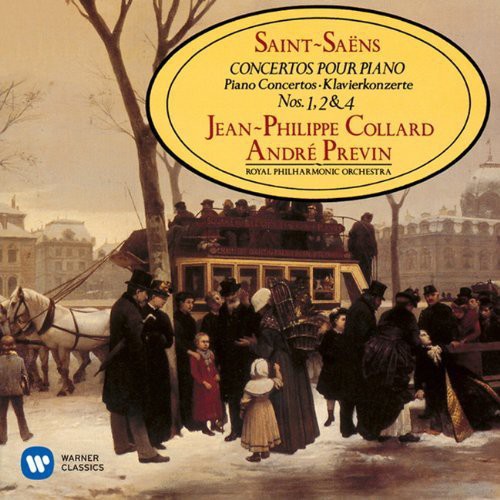 Jean-Philippe Collard: Saint-Saens: Piano Concertos No.1 2 4 - COMPACT DISCS