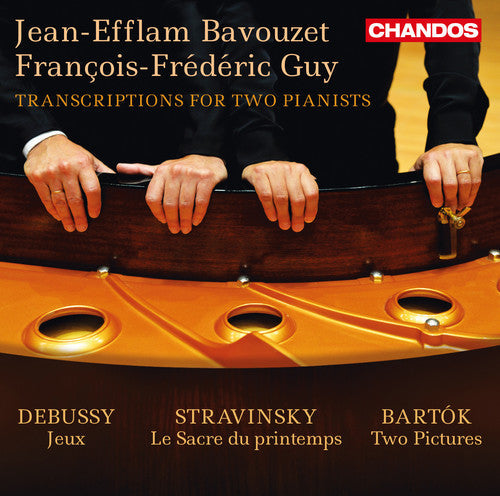 Stravinsky / Bavouzet / Guy: Transcriptions for Two Pianists - COMPACT DISCS