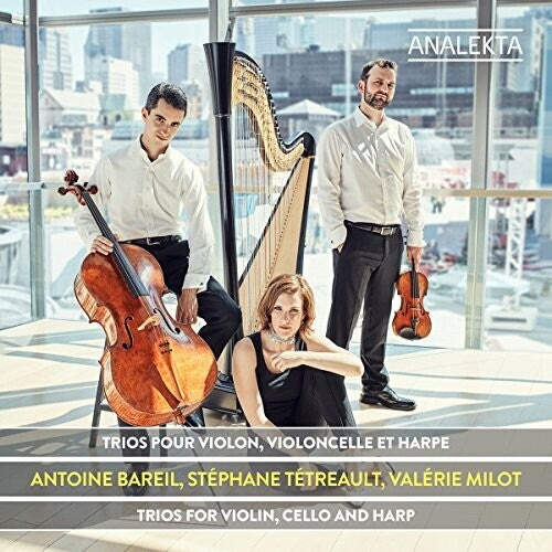 Schubert / Milot / Bareil: Trios for Violin / Cello & Harp - COMPACT DISCS