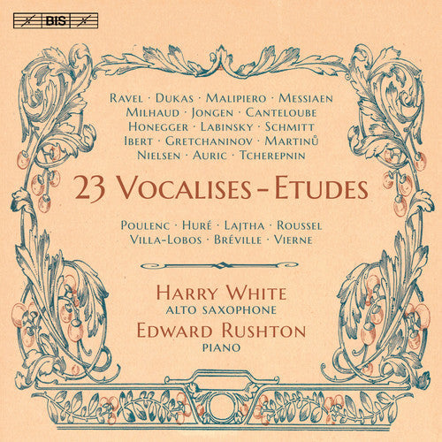 Auric, G. / White, Harry / Rushton, Edward: 23 Vocalises-etudes - COMPACT DISCS