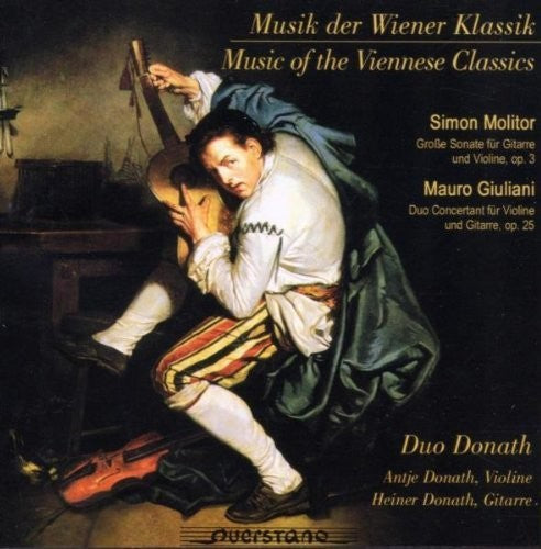 Duo Donath: Viennese Music for Violin & Guitar By Molitor & - COMPACT DISCS