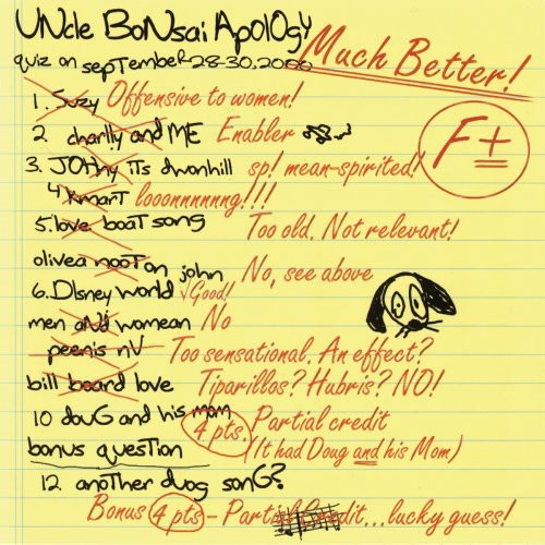 Uncle Bonsai: Apology - COMPACT DISCS