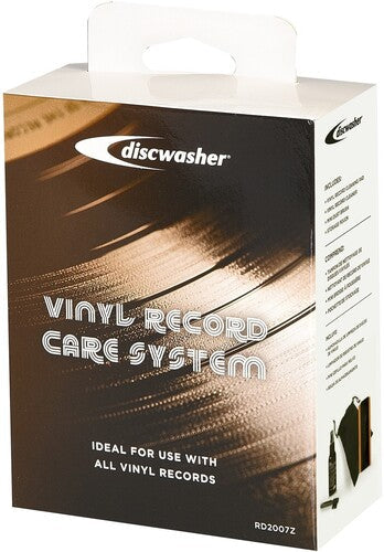 Discwasher RD2007Z D4+ Record Care System With Brush and Fluid Gift Box