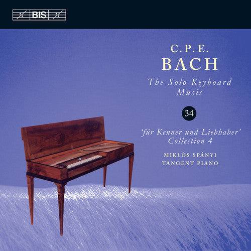 Bach, C.P.E / Spanyi: Solo Keyboard Music 34 - COMPACT DISCS