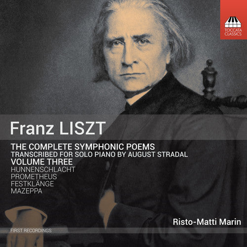 Liszt / Marin: Complete Symphonic Poems Transcribed Solo Piano - COMPACT DISCS