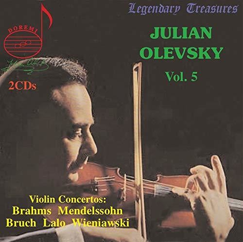 Brahms / Olevsky: Violin Concertos - COMPACT DISCS