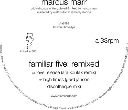Marcus Marr: Familiar Five: Remixed -[Vinyl LP]