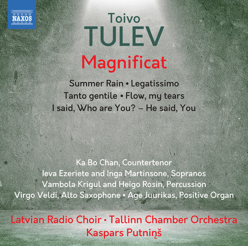 Tulev: Magnificat - COMPACT DISCS