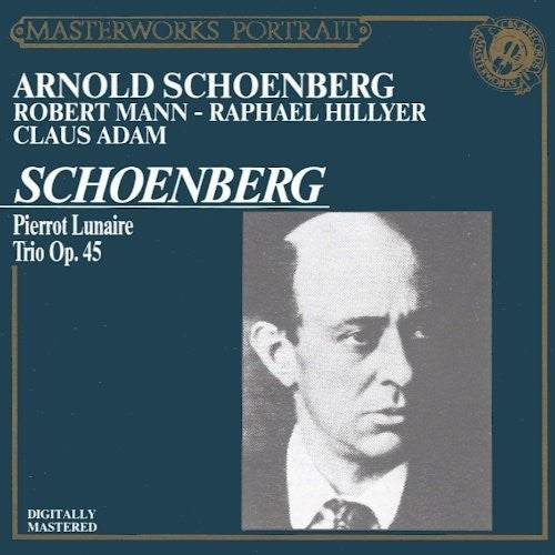 Paul Schoenberg: Pierrot Lunaire - COMPACT DISCS