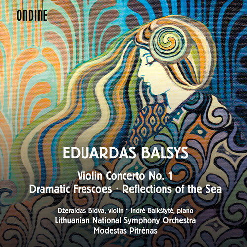 Bidva Baikstyte Lithuanian National Symphony Orchestra Pitrenas: Violin Concerto 1 - COMPACT DISCS