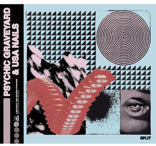 Psychic Graveyard & USA Nails: Split - COMPACT DISCS