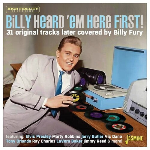 Various Artists: Billy Heard 'Em Here First! - 31 Original Tracks Later Covered By Billy Fury / Various - COMPACT DISCS