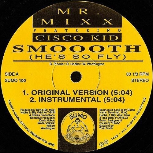 Mr Mixx: Smoooth [He's So Fly] - 12-INCH SINGLE