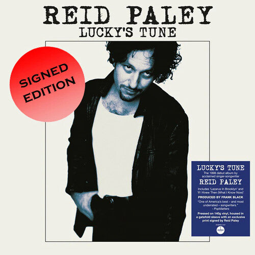 Reid Paley: Lucky's Tune - Signed Gatefold 140-Gram Black Vinyl -[Vinyl LP]