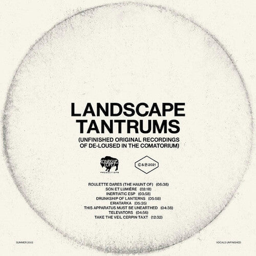 The Mars Volta: Landscape Tantrums: Unfinished Original Recordings Of De-Loused In The Comatorium - Clear Vinyl -[Vinyl LP]