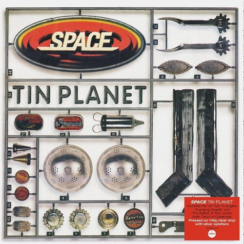 Space: Tin Planet - 140-Gram Clear & Silver Splatter Colored Vinyl -[Vinyl LP]