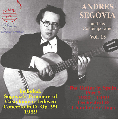 Trio Albeniz del Alhambra: Segovia & His Contemporaries 15 - COMPACT DISCS