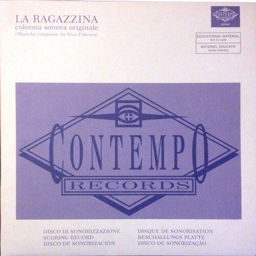 Nico Fidenco: LA RAGAZZINA (Original Soundtrack) -[Vinyl LP]