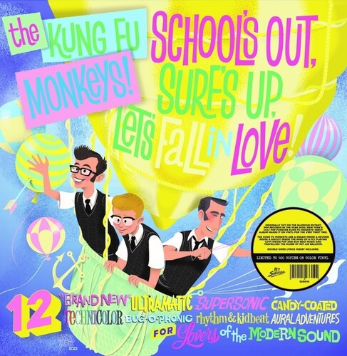 Kung Fu Monkeys: School's Out Surf's Up Let's Fall In Love -[Vinyl LP]