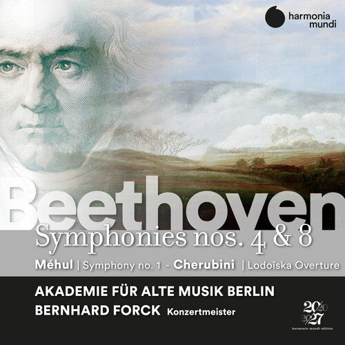 Akademie Fur Alte Musik Berlin: Beethoven: Symphonies Nos. 4 & 8 - COMPACT DISCS