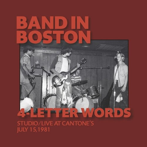 4-Letter Words: Band In Boston -[Vinyl LP]