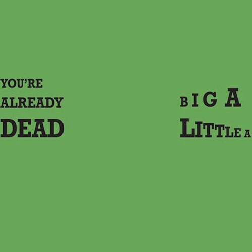 Crass: You're Already Dead / Big A Little A -[Vinyl LP]