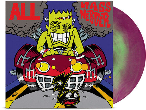 All: Mass Nerder - Opaque Green & Purple Galaxy -[Vinyl LP]