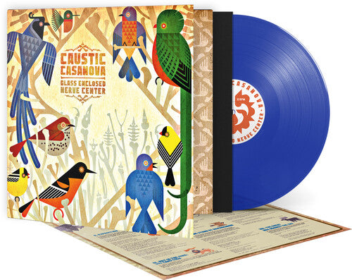 Caustic Casanova: Glass Enclosed Nerve Center - Transparent Blue -[Vinyl LP]