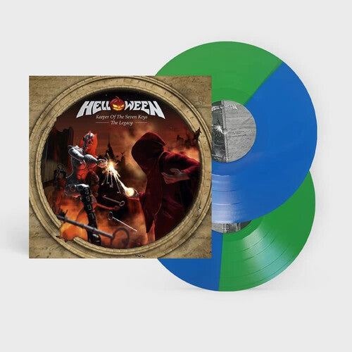 Helloween: Keeper Of The Seven Keys: The Legacy - Ocean Blue & Light Green Bi-Colored Vinyl -[Vinyl LP]
