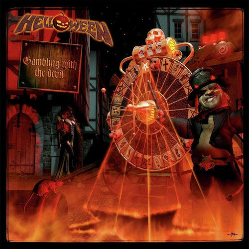 Helloween: Gambling With The Devil - Red & White Bi-Colored Vinyl -[Vinyl LP]