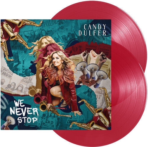 Candy Dulfer: We Never Stop - 2LP Red Vinyl w/ Bonus Track -[Vinyl LP]