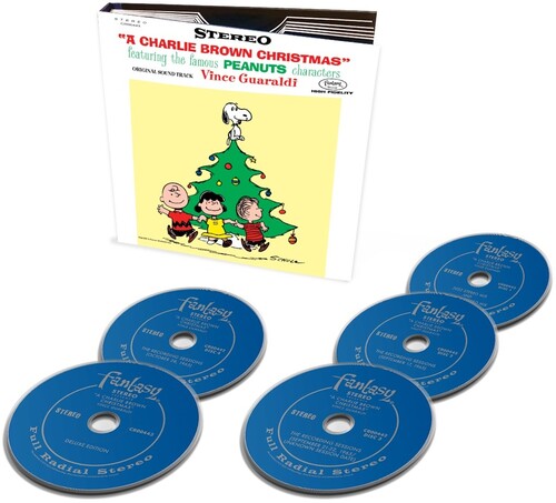 Vince Guaraldi: A Charlie Brown Christmas (Deluxe Edition) [4 CD/Blu-ray Box Set] - COMPACT DISCS