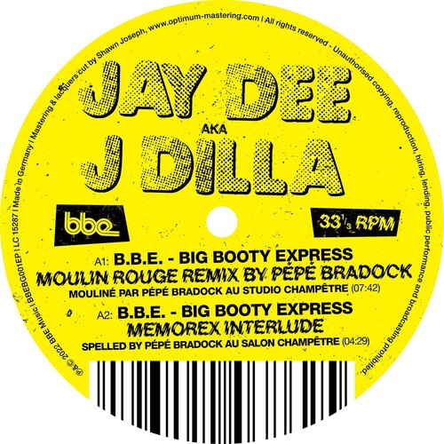 J Dilla: B.B.E. -[Vinyl LP]