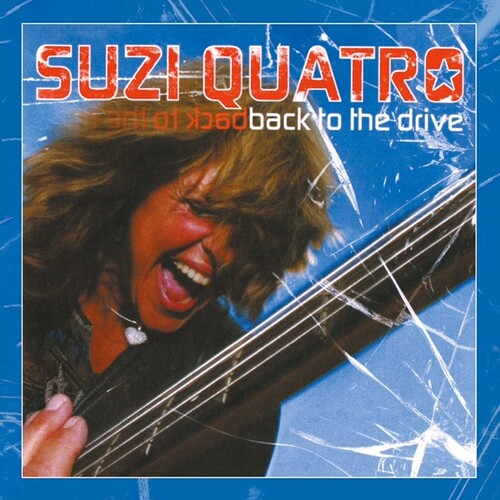 Suzy Quatro: Back To The Drive - 2LP Transparernt blue / white splatter vinyl -[Vinyl LP]