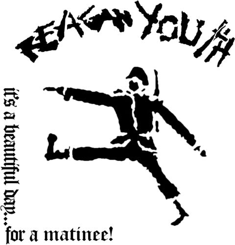 Reagan Youth: IT'S A BEAUTIFUL DAY...FOR A MATINEE! - BLACK AND WHITE SPLIT COLOR -[Vinyl LP]